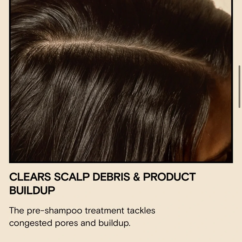 Ceremonia ACEITE DE MOSKA pre shampoo nourish balance scalp itchy, dry, flaky